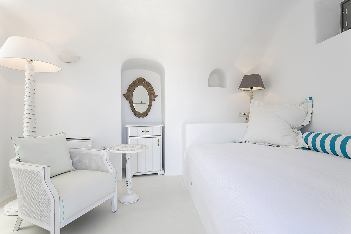 elegant santorini villa
